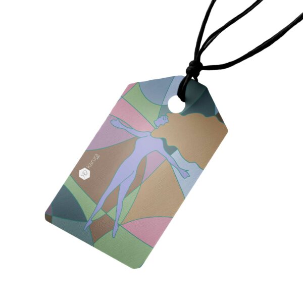Marcapaginas Cordel - Vidriera Mujer Verde